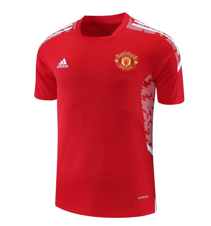 2021/22 Manchester United Red Grey Training Shirt